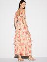 the occasion by old navy off-shoulder ruffle chiffon maxi dress