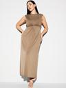 the occasion by old navy twist-front maxi dress