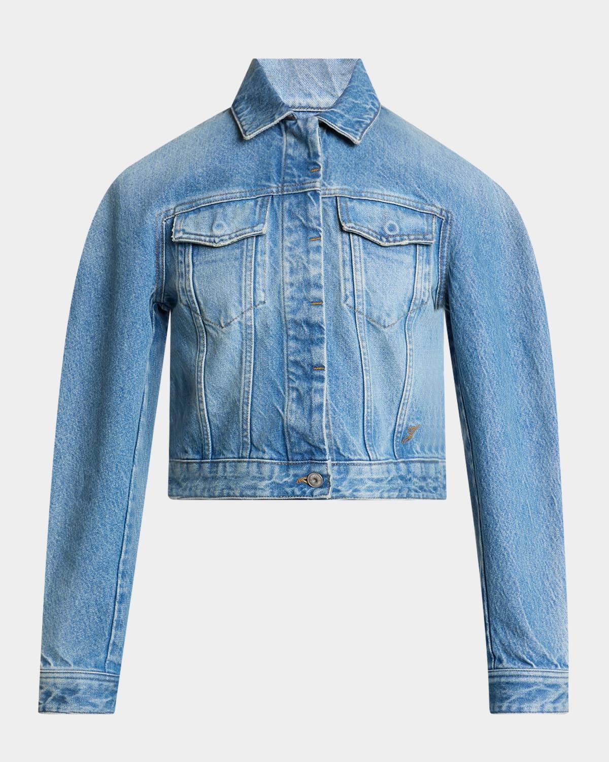 the oval denim jacket