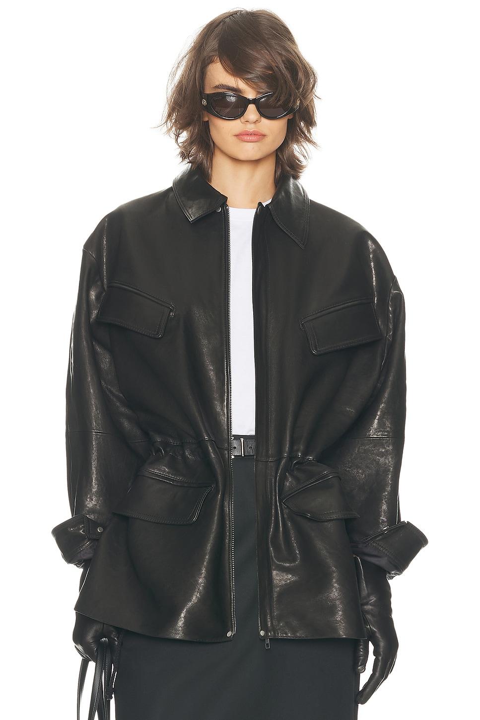 the peplum leather moto jacket