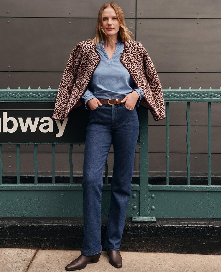 the perfect straight jean