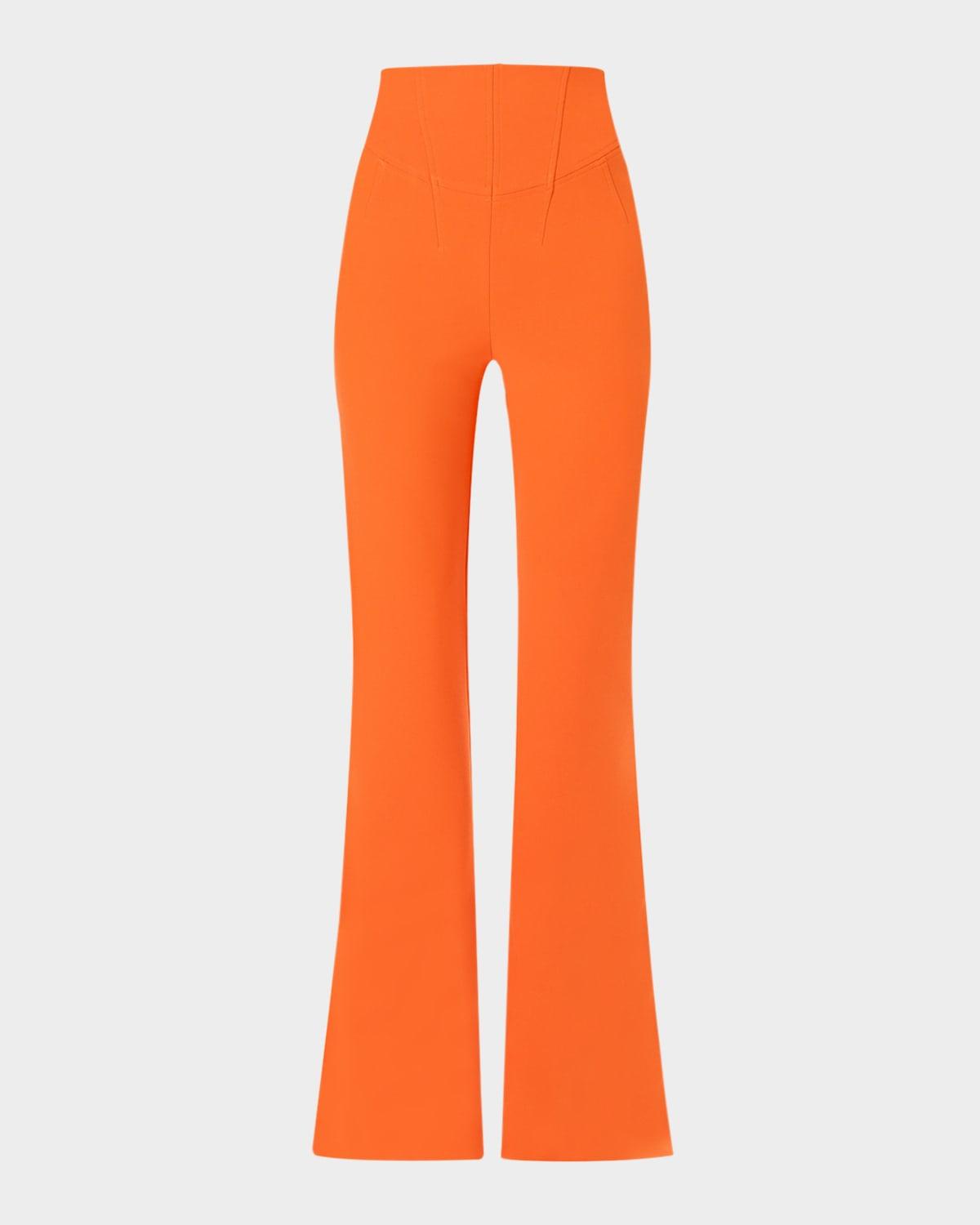 the priscilla high-rise bootcut pants