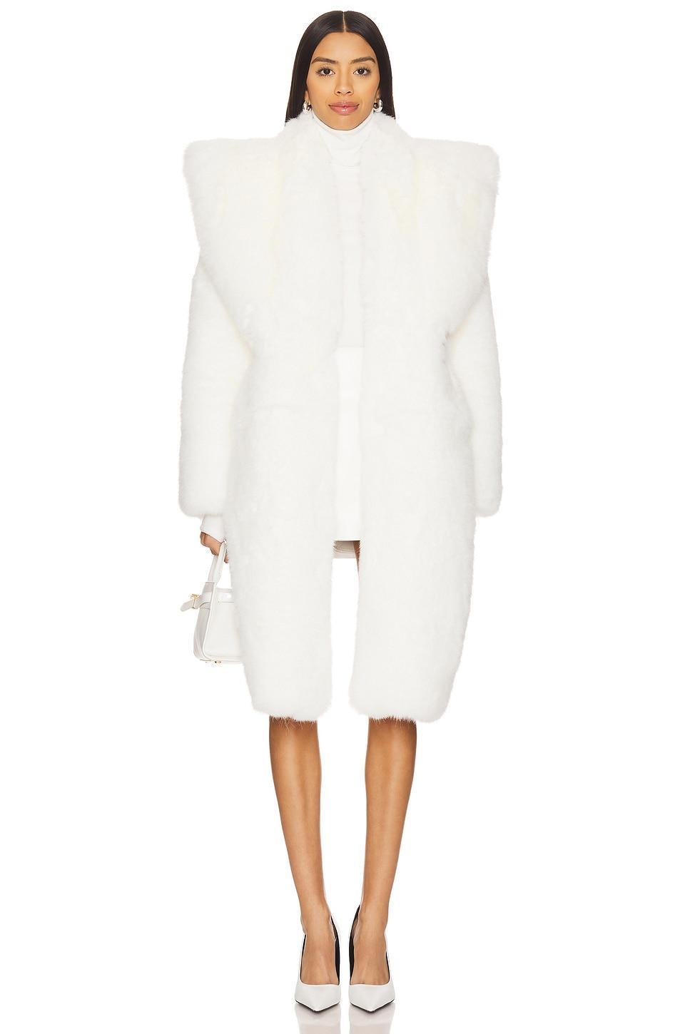 the renaissance faux fur coat