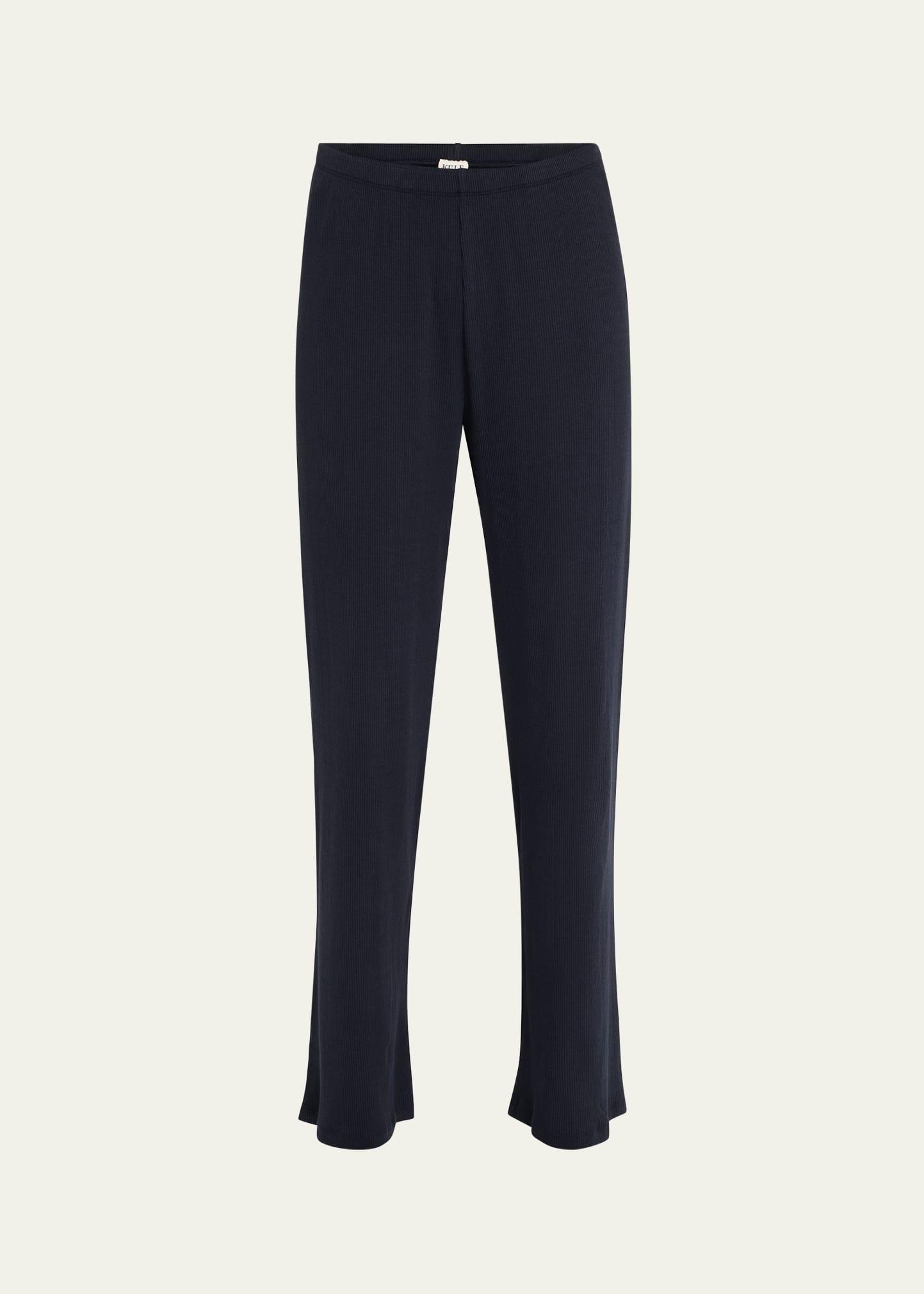 the ribbed janice pants