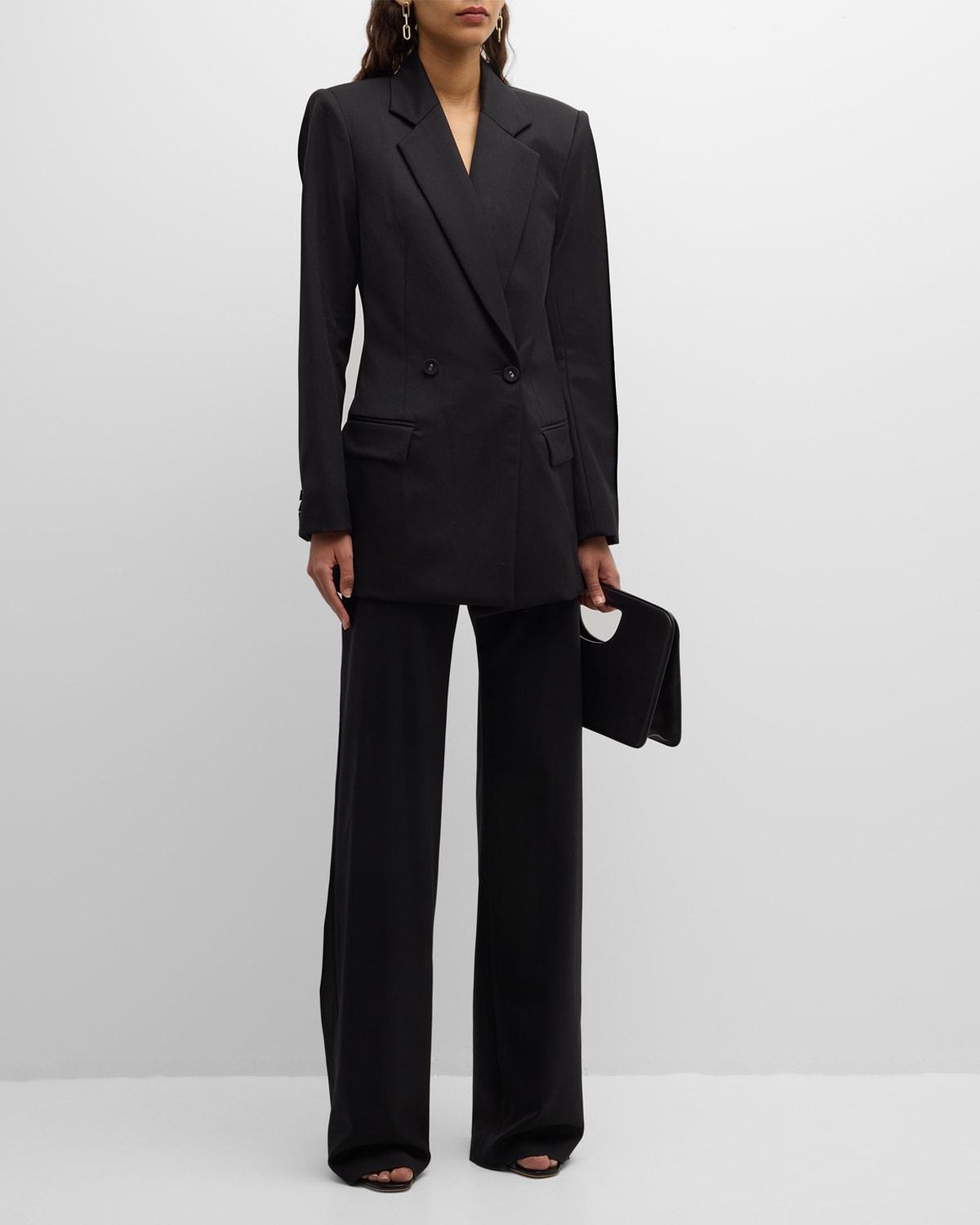 the riley blazer jacket with split back