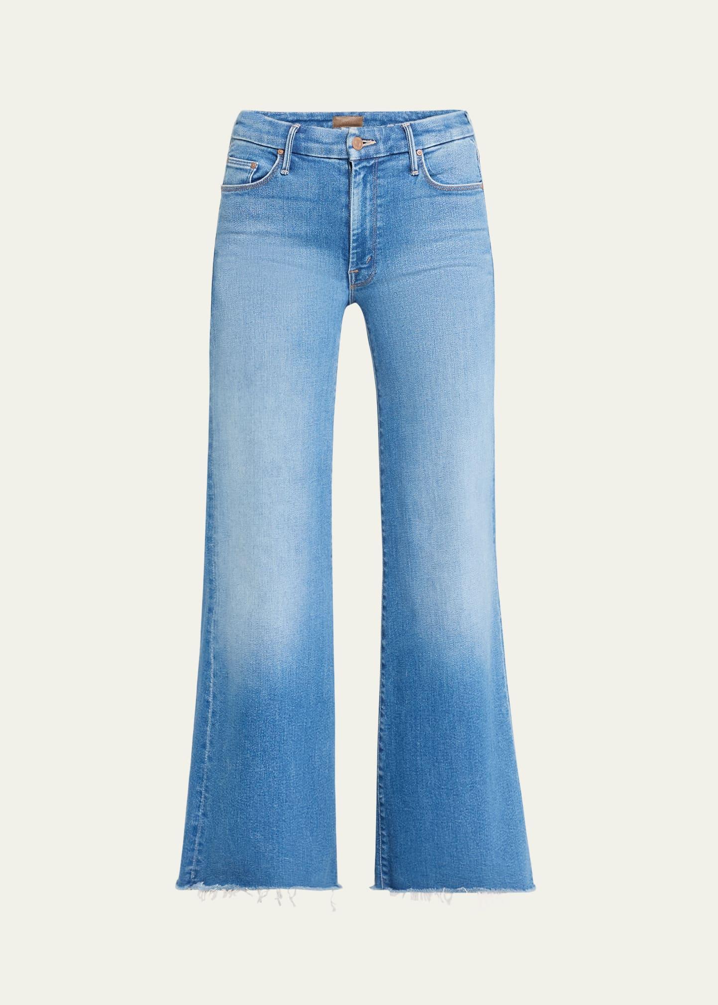 the roller wide-leg jeans