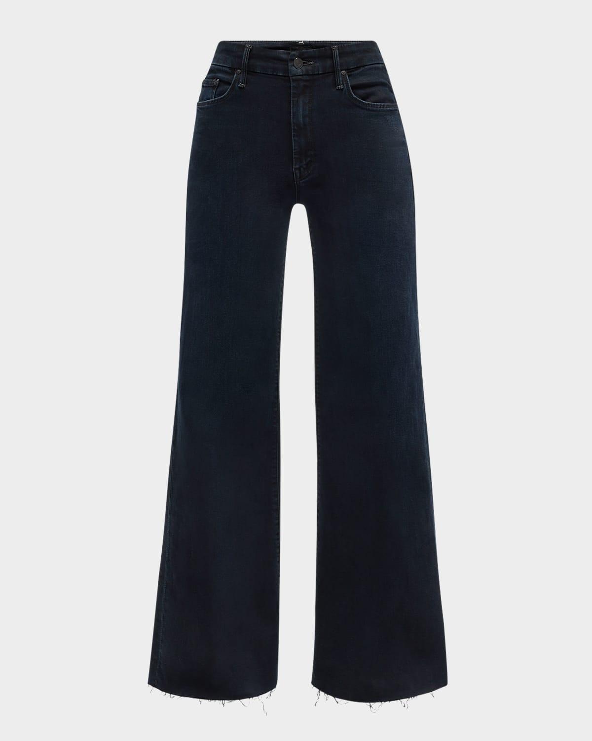 the roller wide-leg jeans