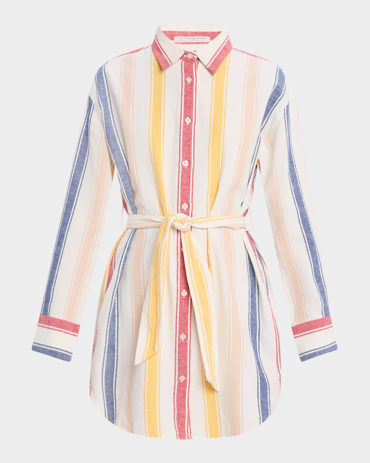 the roomie frenchie shirtdress