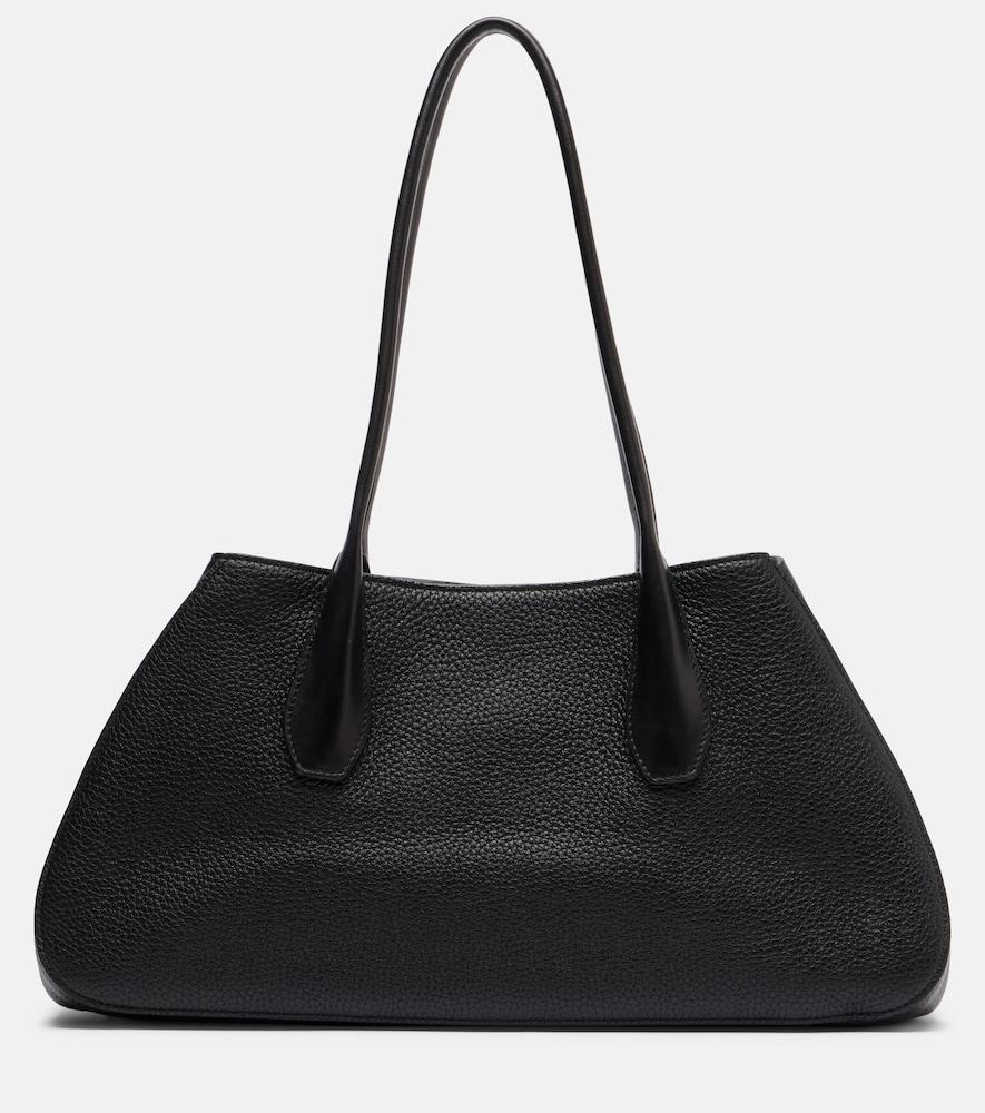 the row alger medium leather shoulder bag
