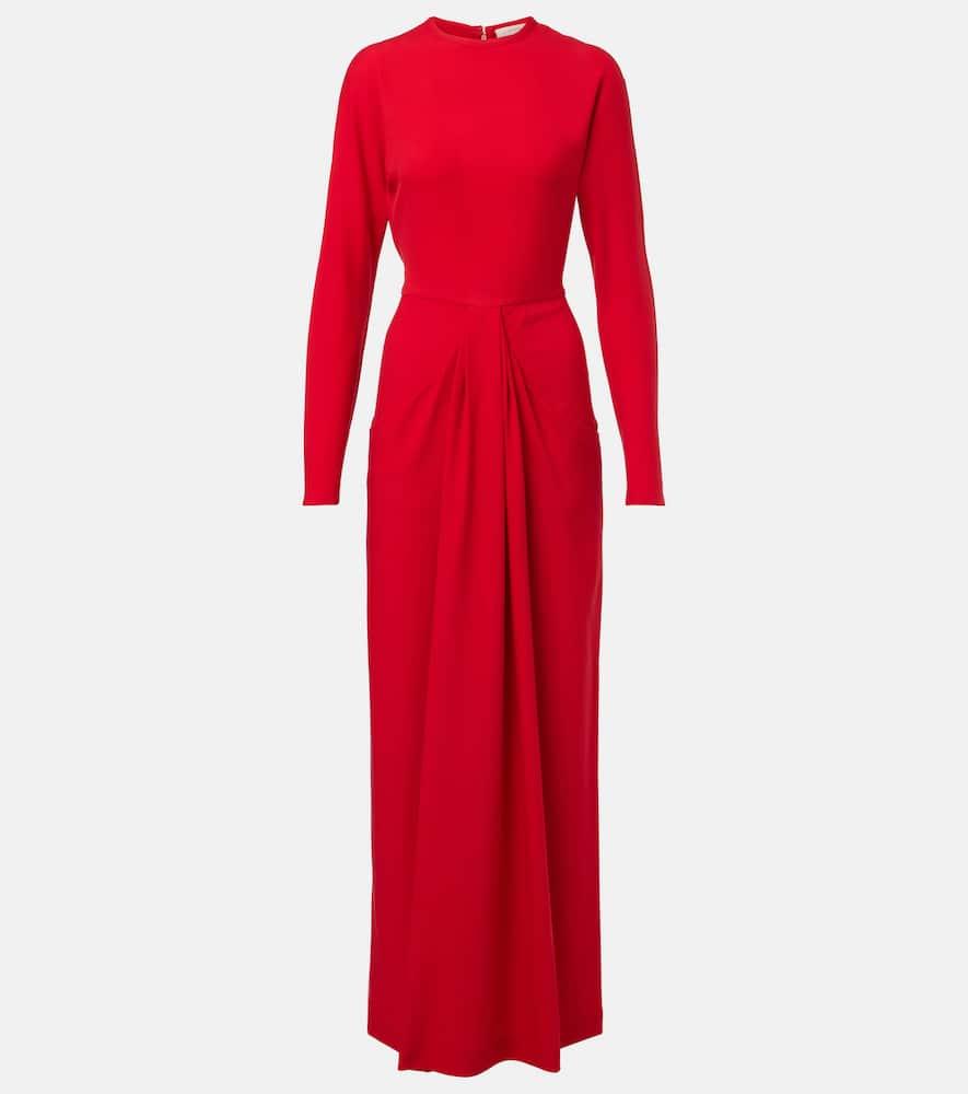 the row anselm draped jersey maxi dress