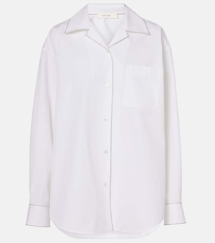 the row ashlin cotton poplin shirt