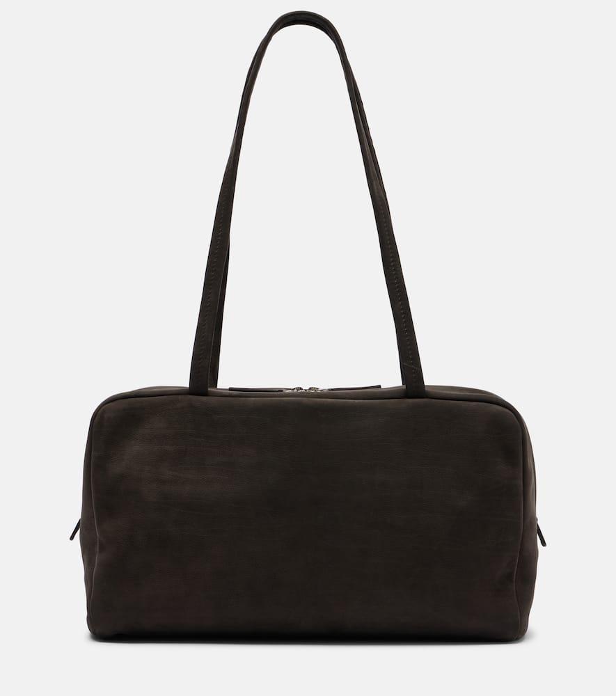 the row astra leather tote bag