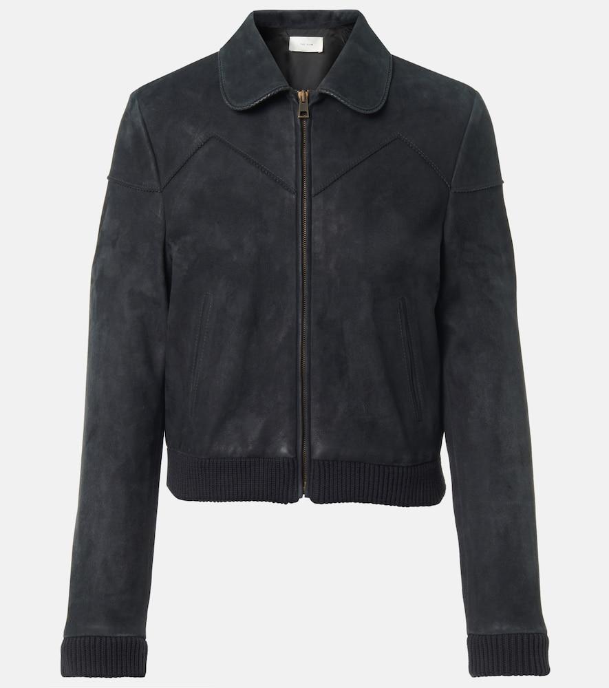the row axelette suede jacket