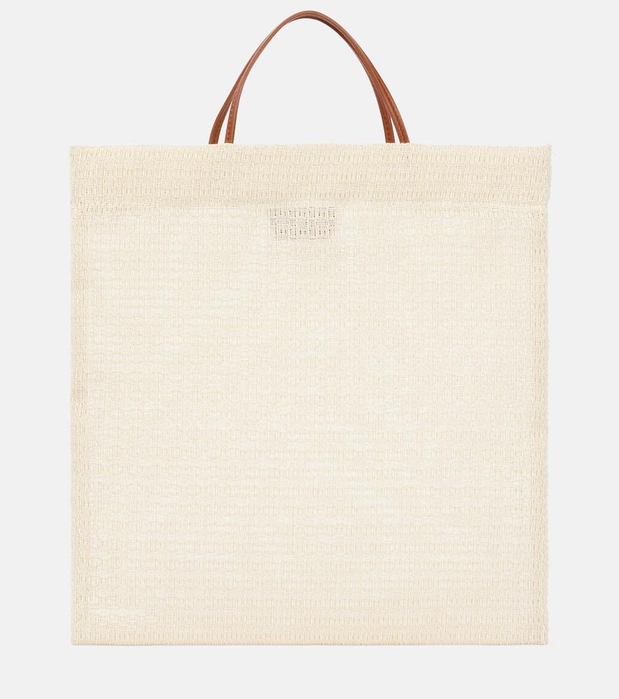 the row barn mini leather