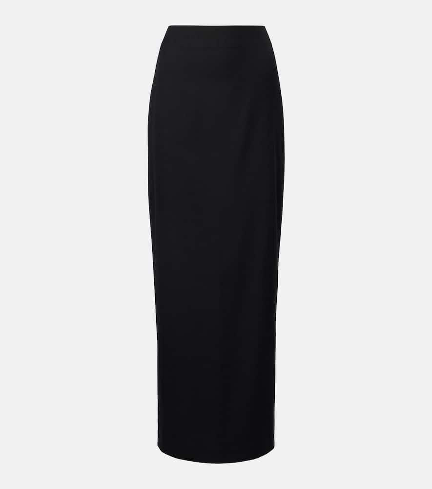 the row bartelle wool maxi skirt