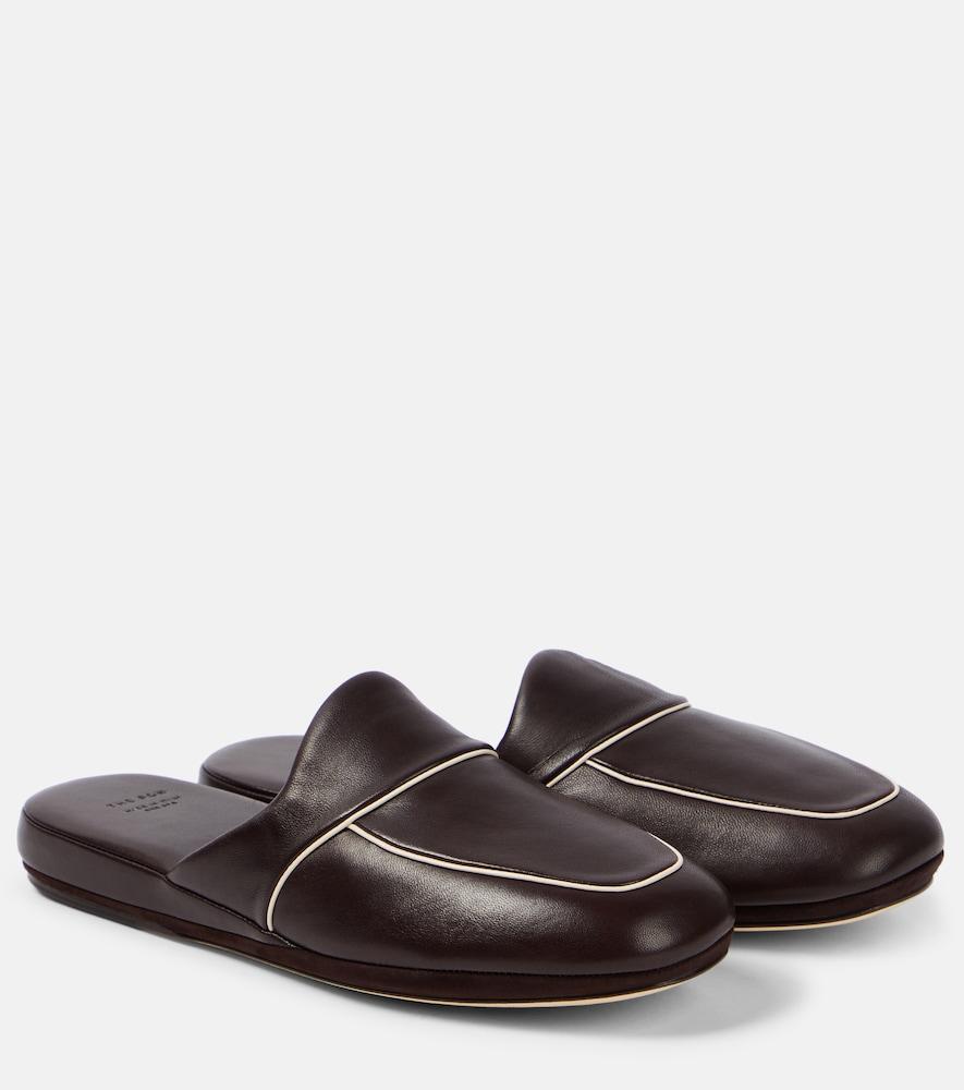 the row beck leather mules