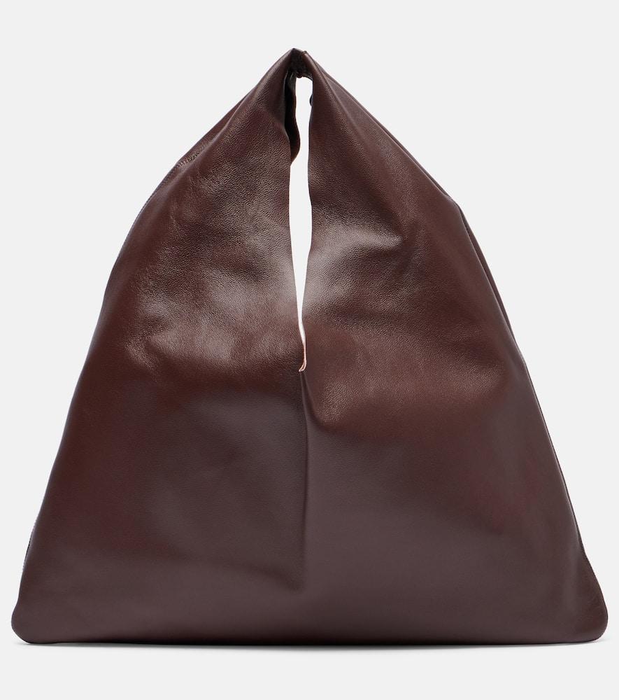 the row bindle small leather shoulder bag