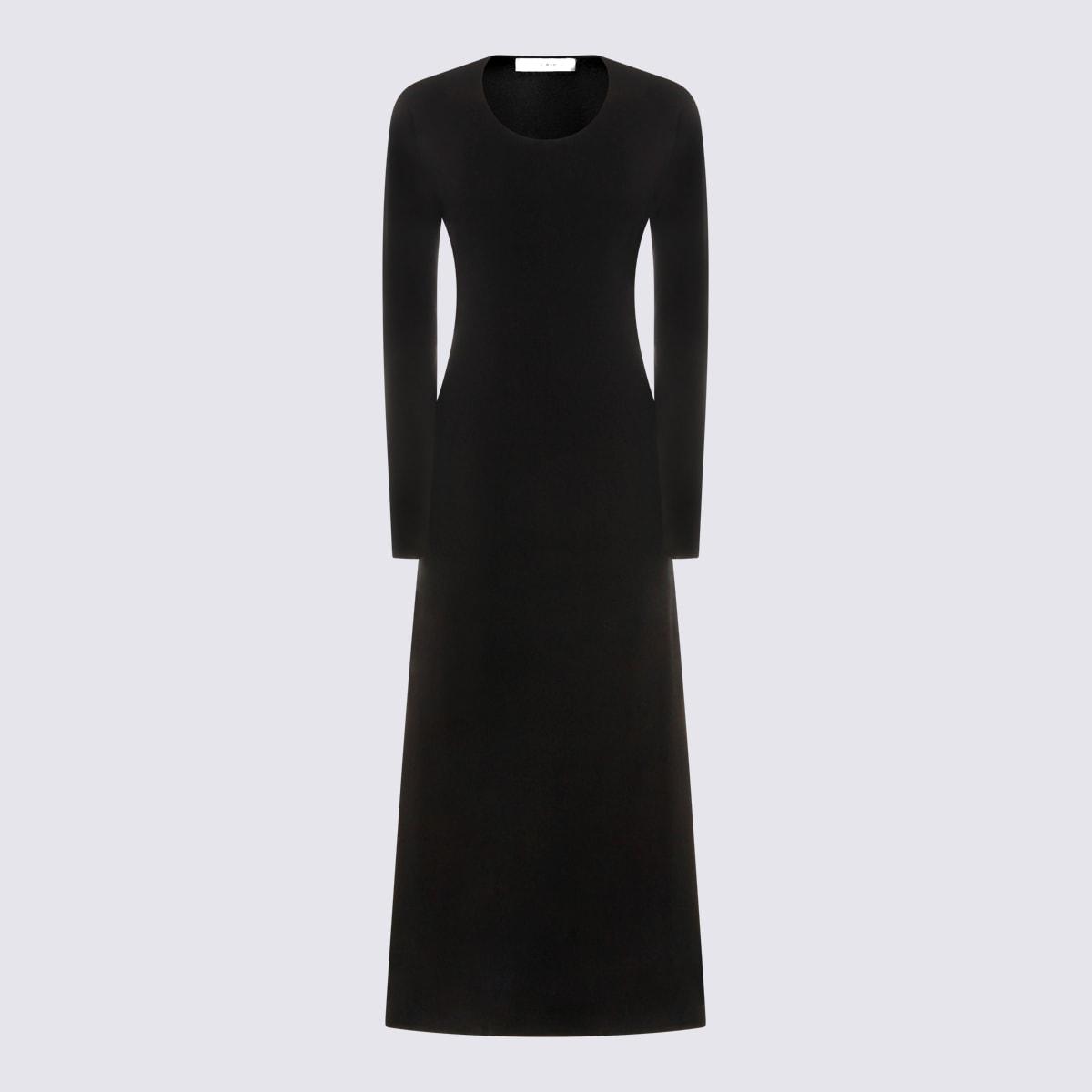 the row black mavy dress