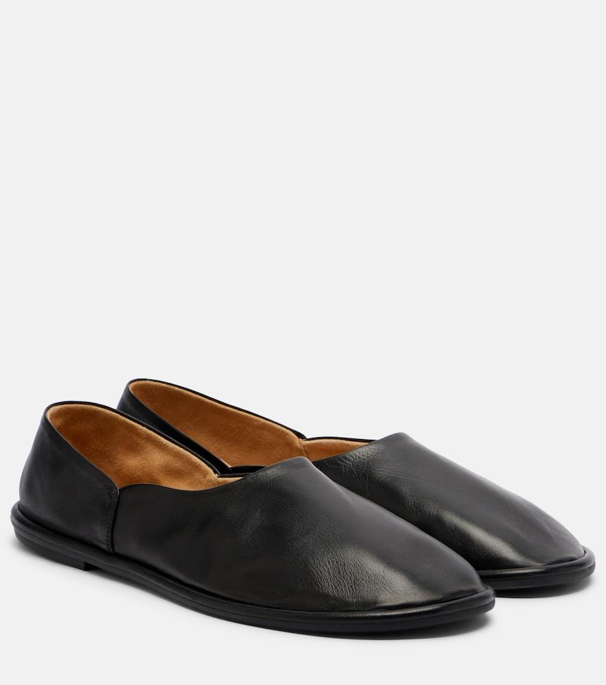 the row canal leather slip