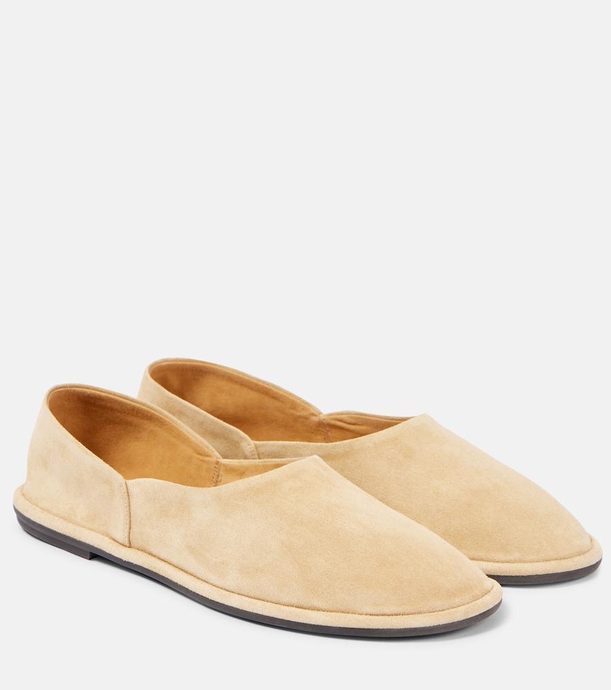 the row canal suede slip