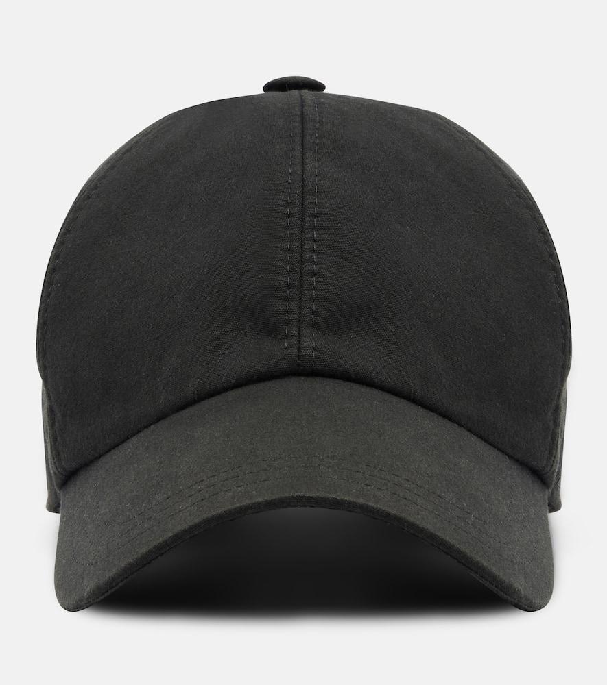 the row caspian cotton canvas baseball cap