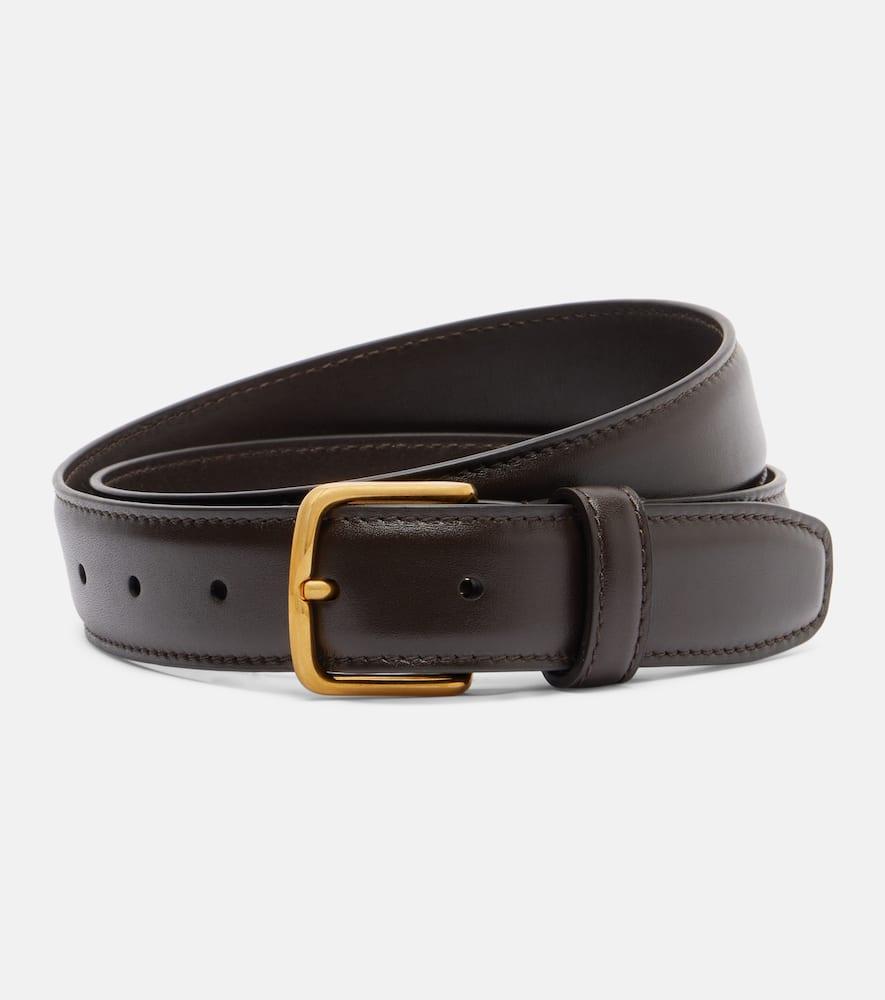 the row classic leather belt