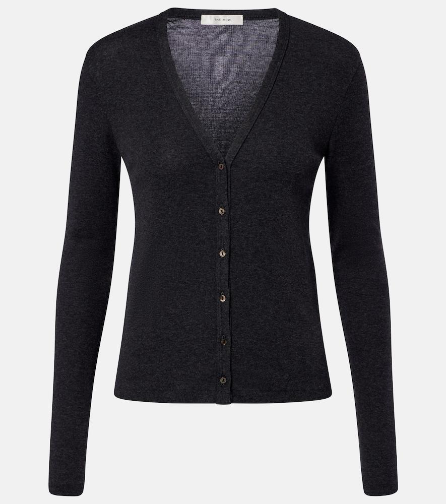 the row cresp cotton cardigan