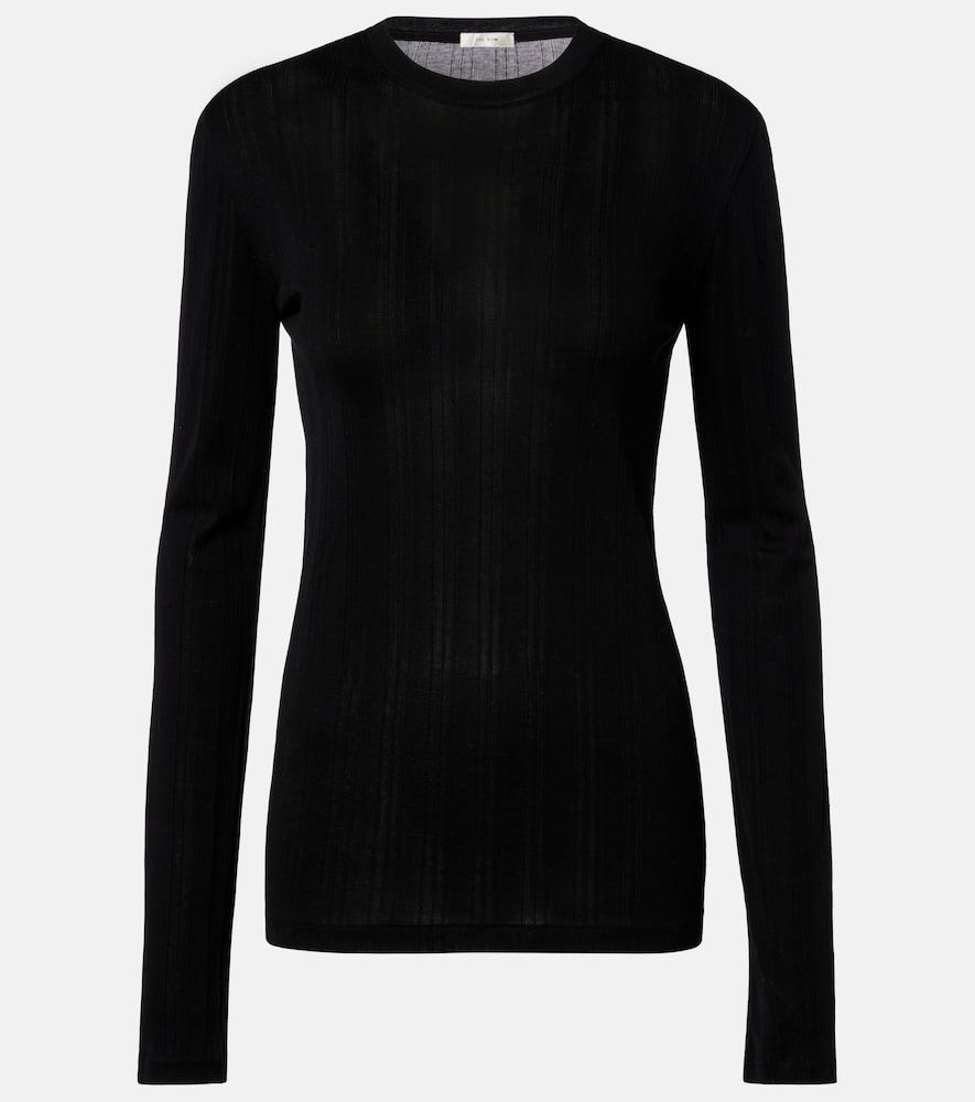the row dantea cotton jersey top