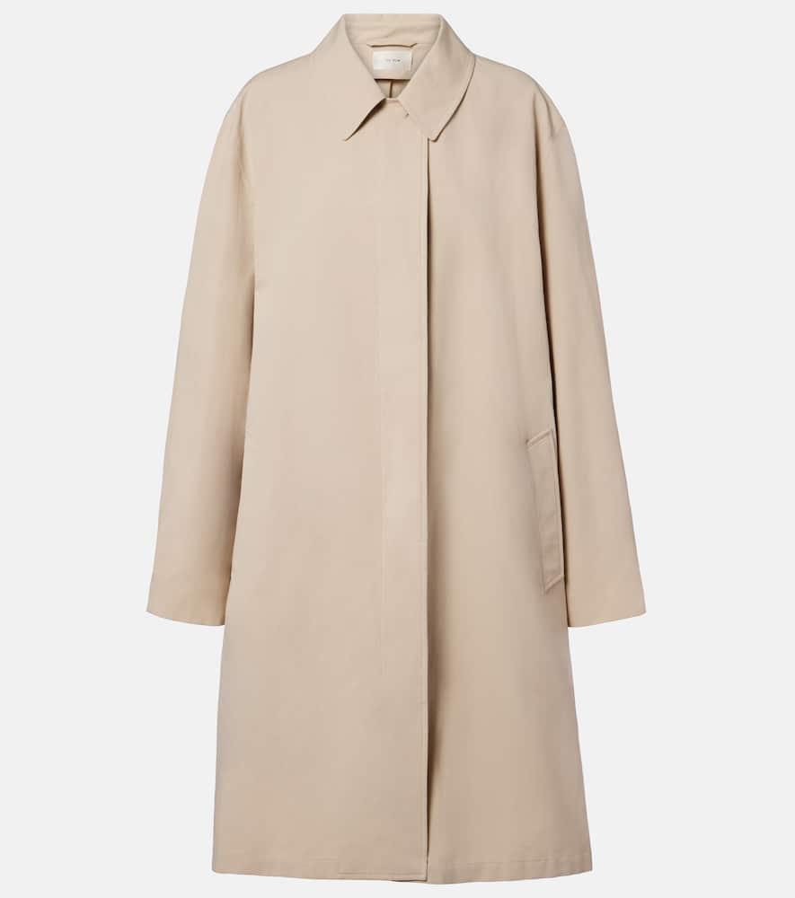 the row dayton cotton car coat