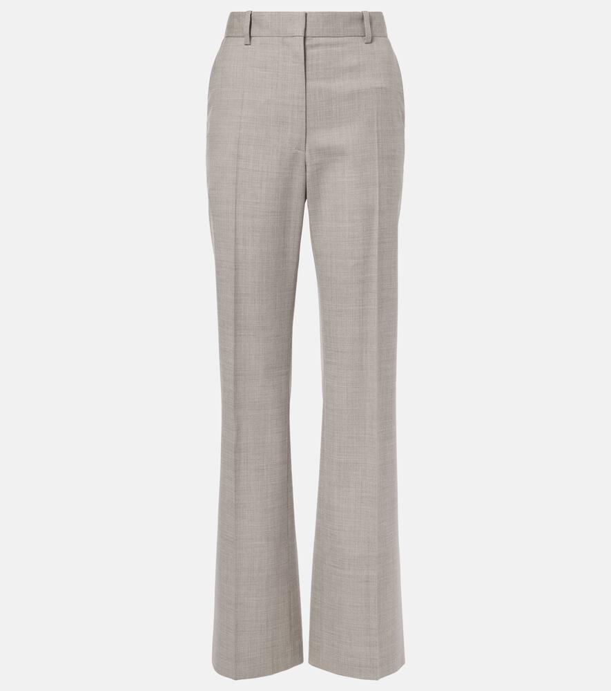 the row diane wool straight pants