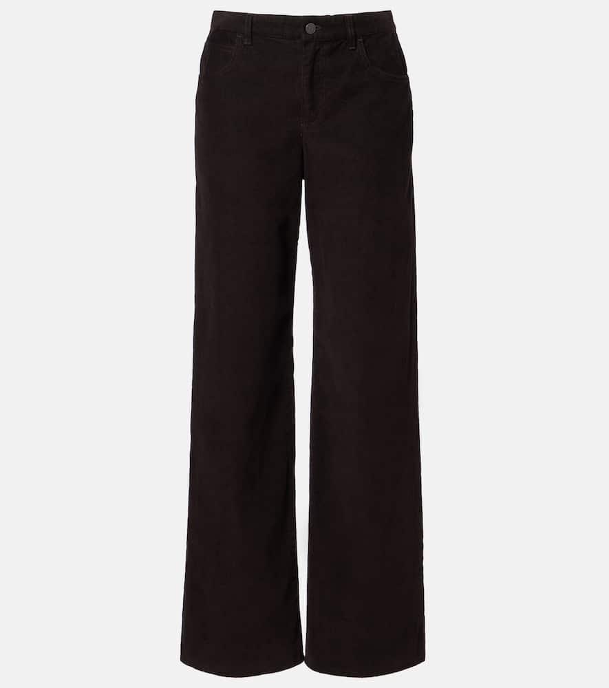 the row eglitta cotton corduroy straight pants
