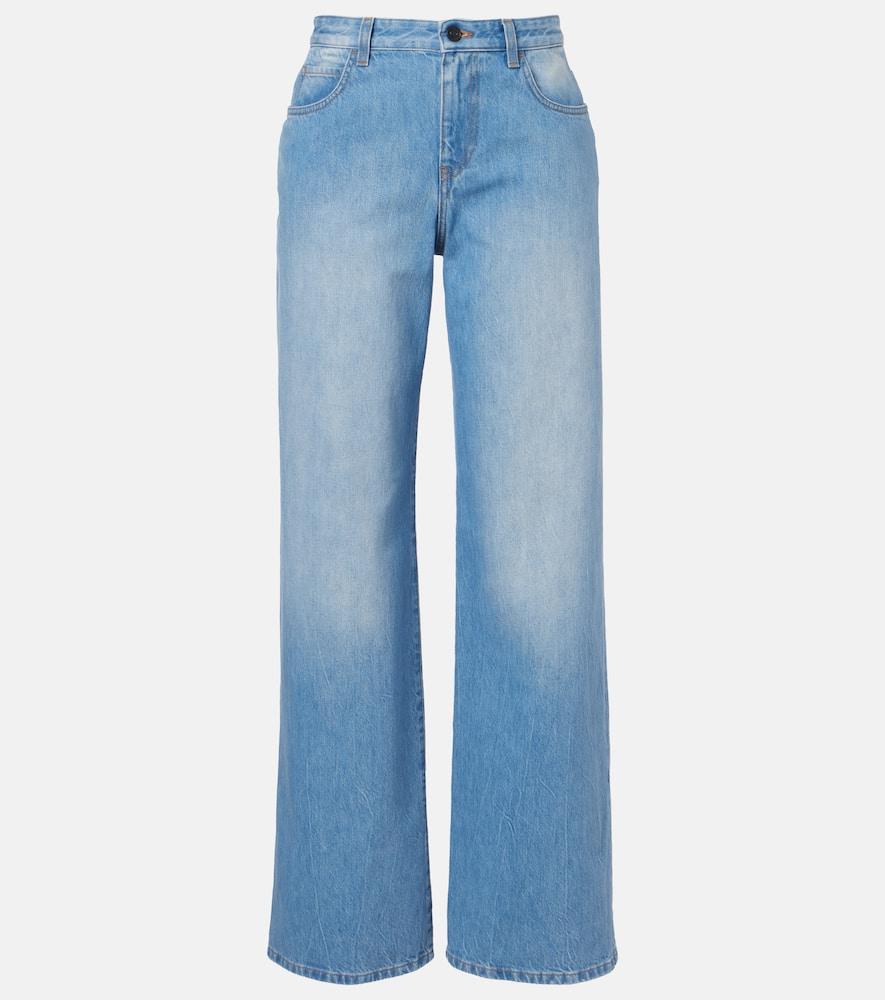 the row eglitta straight jeans