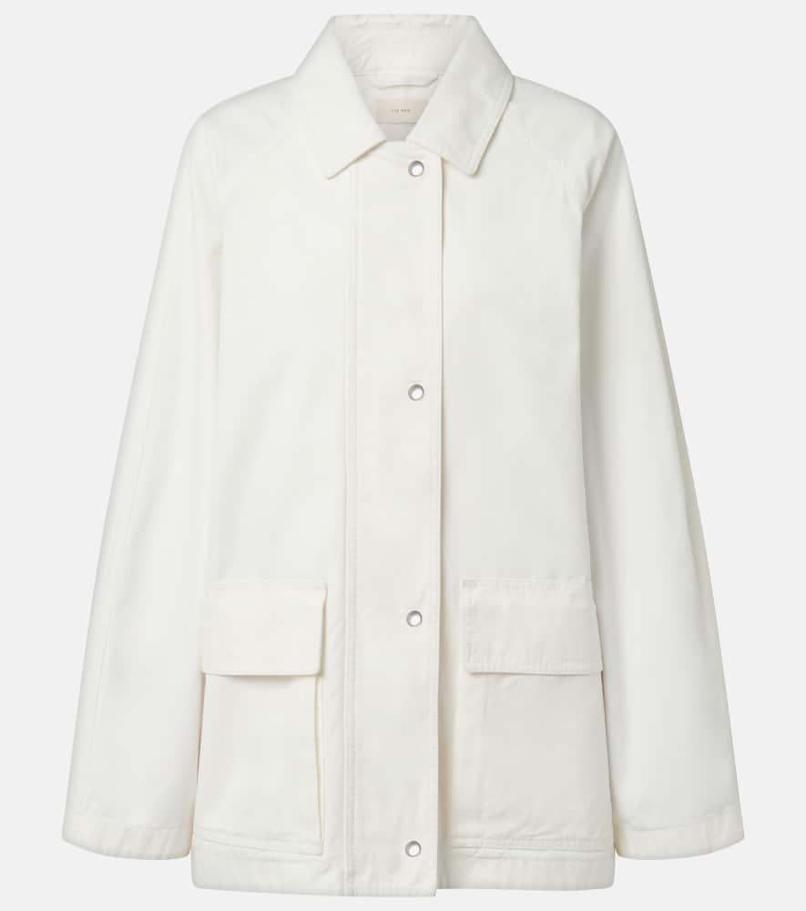 the row elodianna cotton canvas jacket