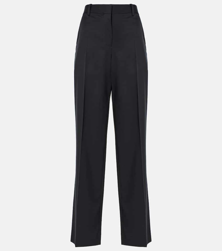 the row encore wool flared pants