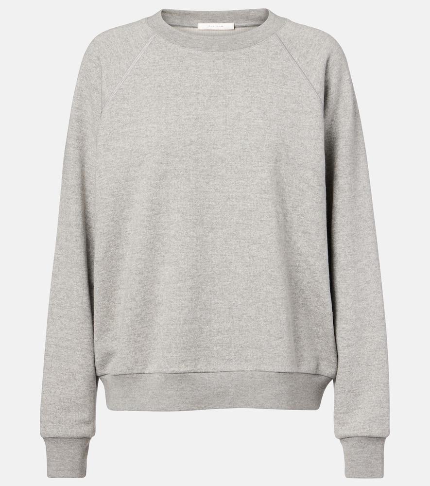 the row eulalia cotton and cashmere sweatshirt
