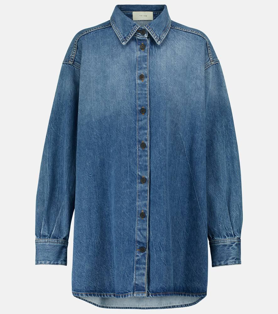 the row frannie denim shirt