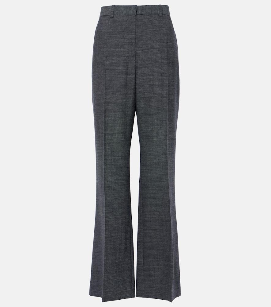 the row gandal virgin wool twill straight pants
