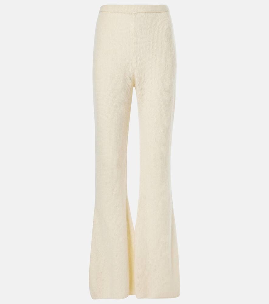 the row gregori cashmere flared pants