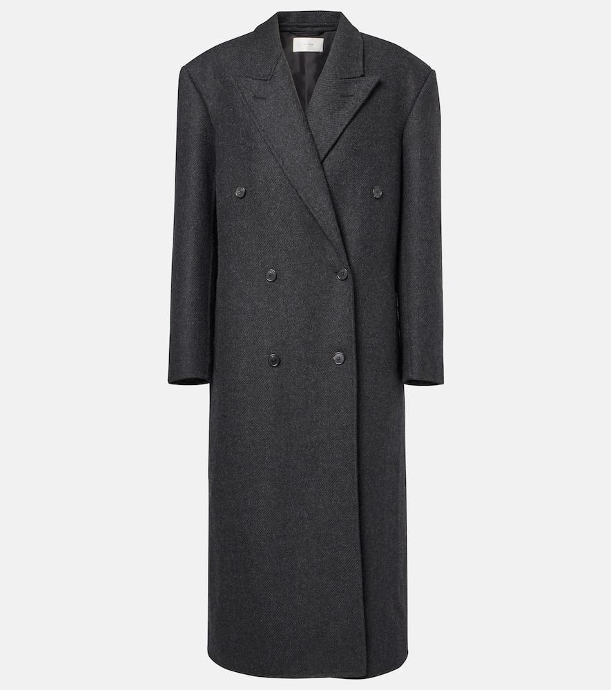 the row hariet wool and cashmere coat