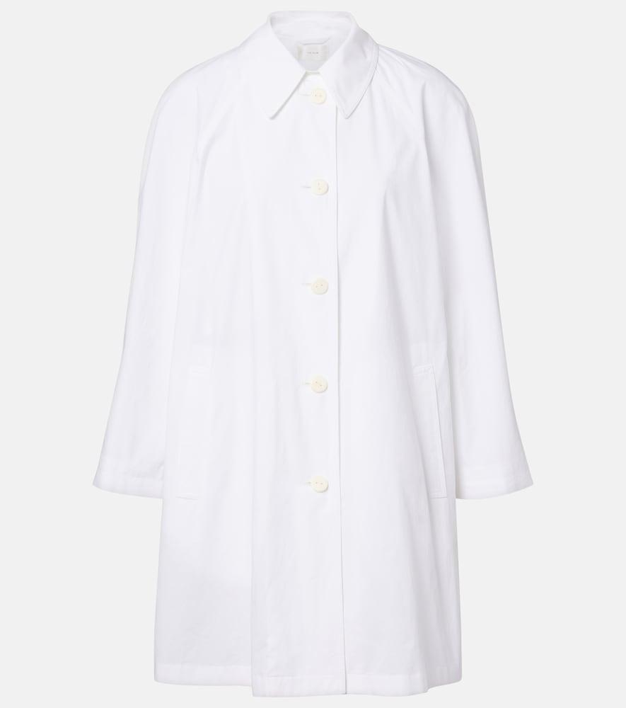 the row hawkins cotton coat