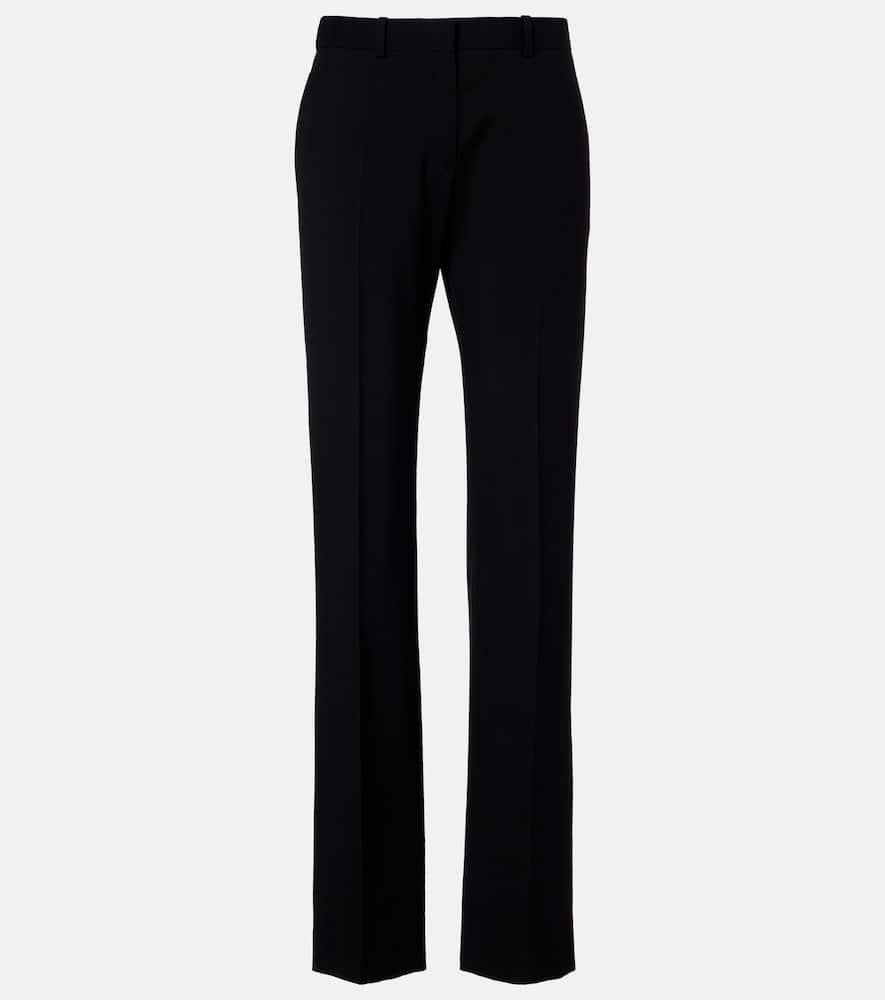 the row hiram wool straight pants