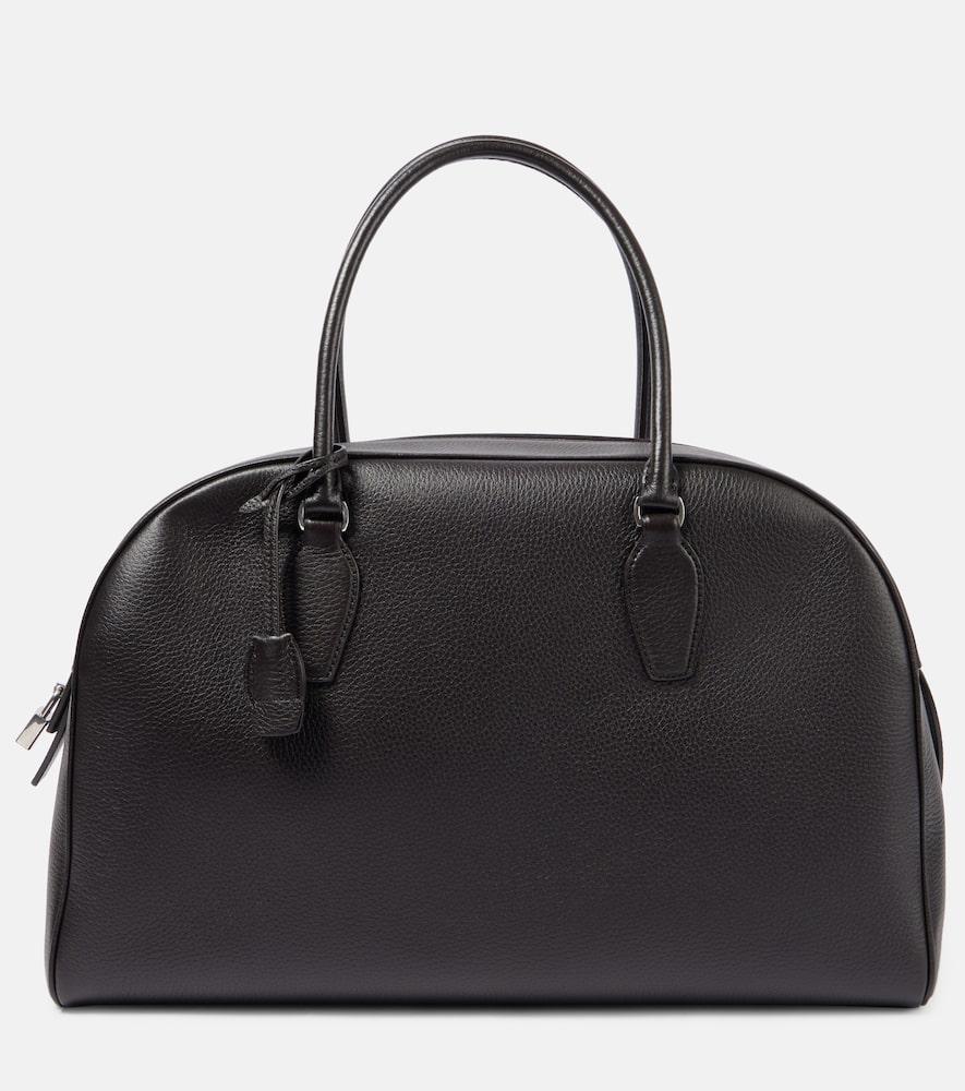 the row india 15.75 large leather tote bag