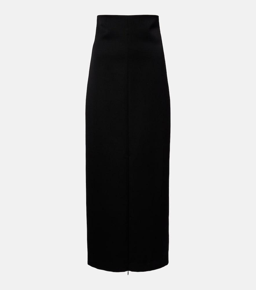 the row iphora wool maxi skirt
