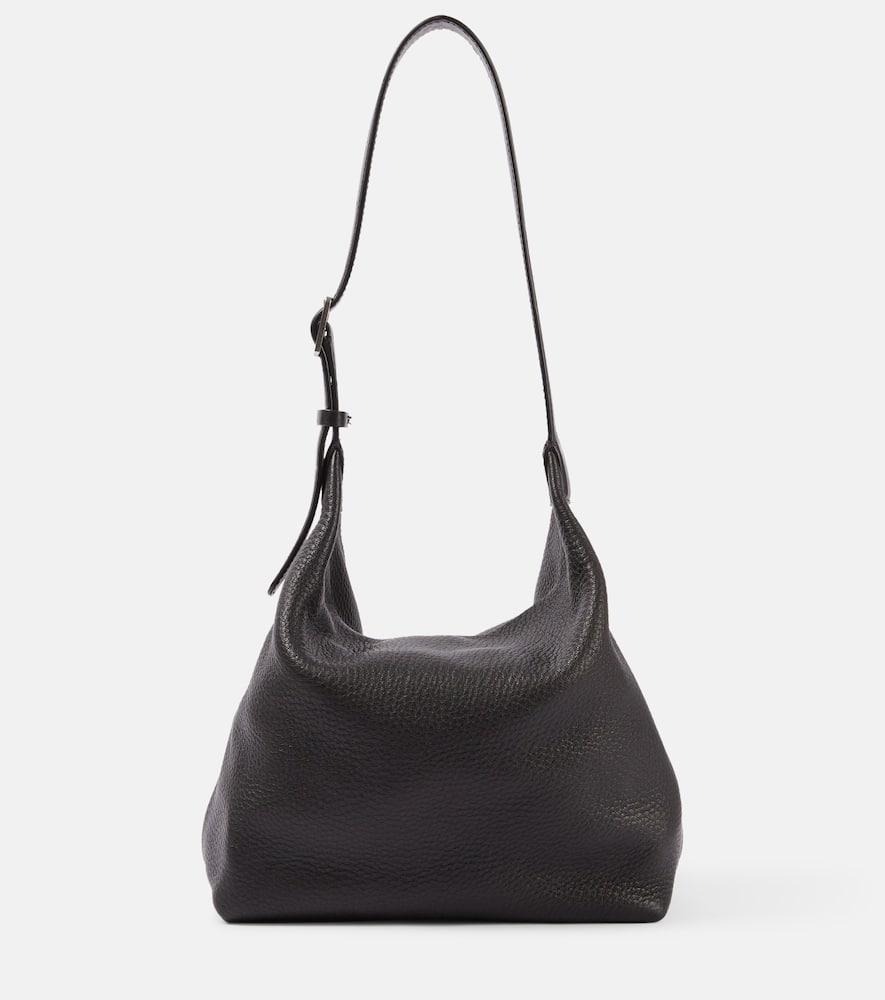 the row isa leather shoulder bag