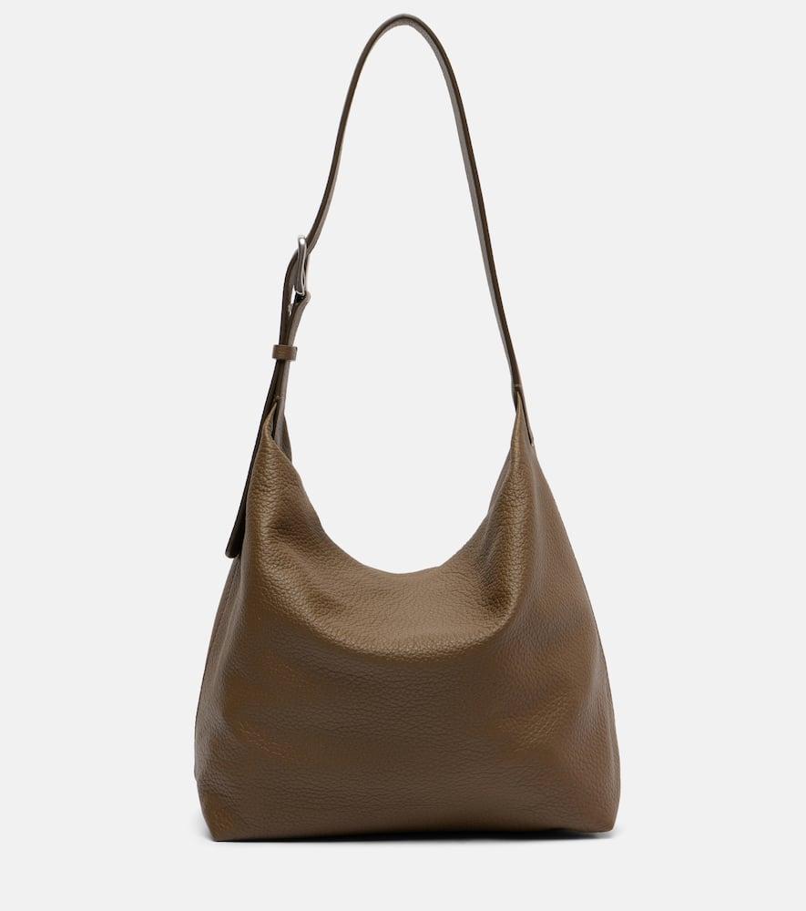 the row isa leather shoulder bag