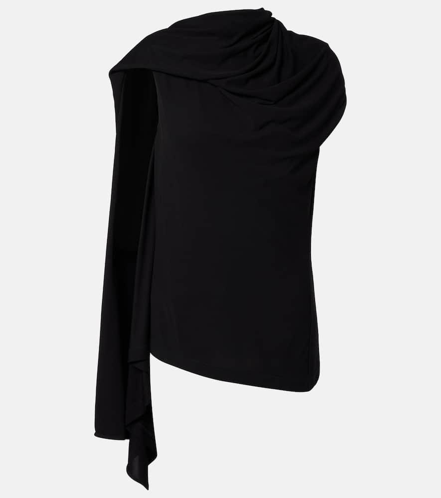 the row isadra draped jersey top