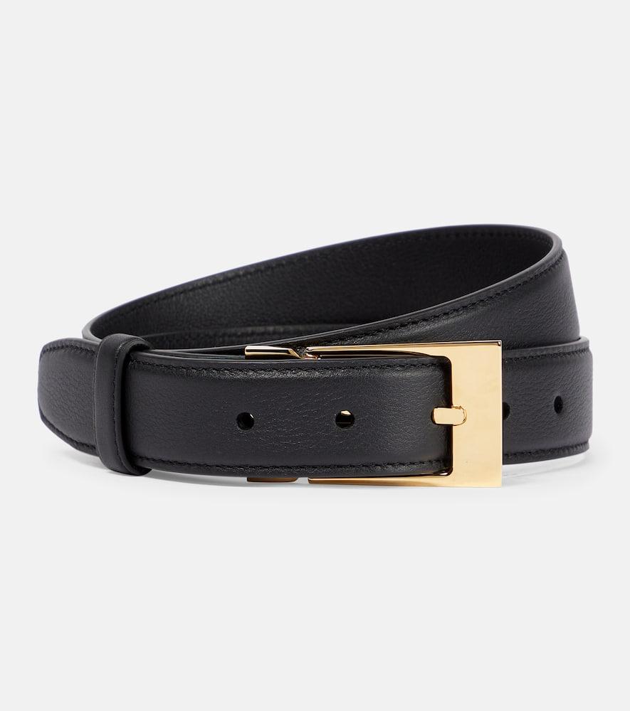 the row jewel leather belt