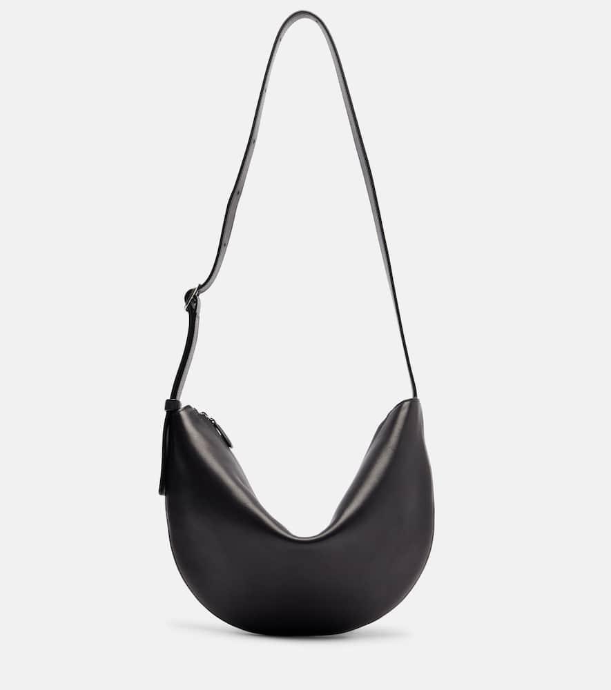the row jouvette medium leather shoulder bag