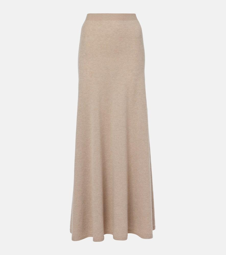 the row jovan cashmere maxi skirt