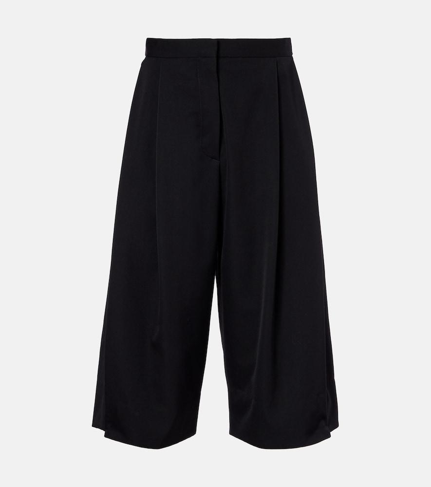 the row kalyan wool bermuda shorts